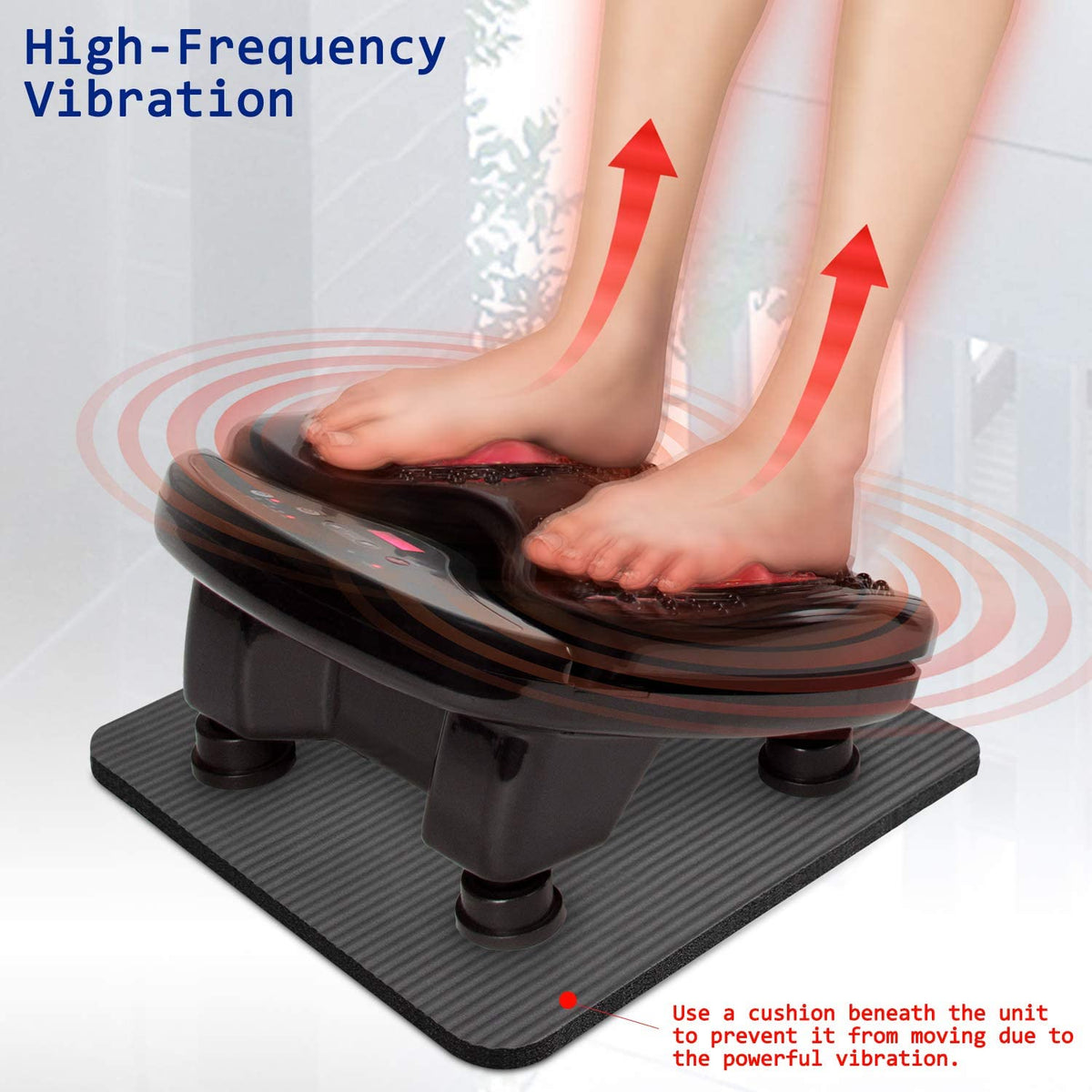 Foot High Frequency Vibration Blood Circulation Machine Home Automatic Foot  Massage Instrument Therapy Machine For Parents Gift - Foot Massage  Instrument - AliExpress