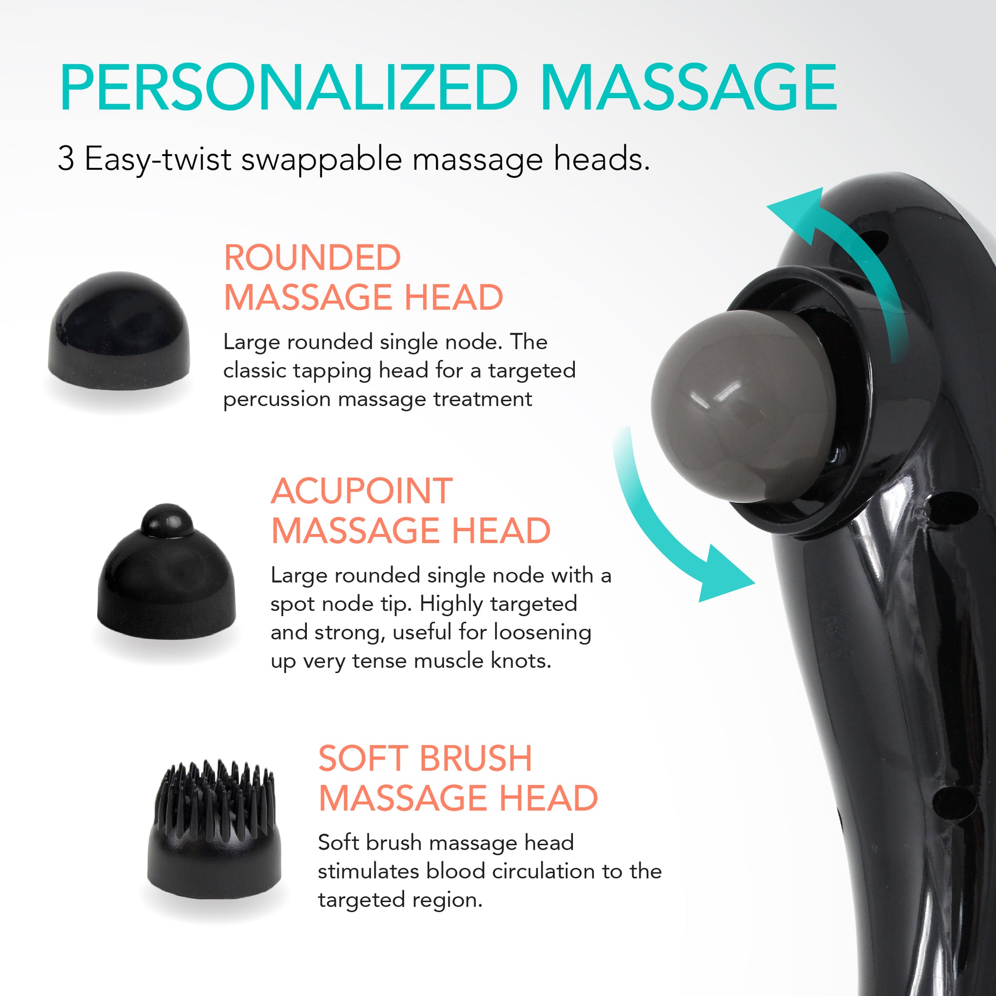 Tapping Pro Handheld Percussion Massager