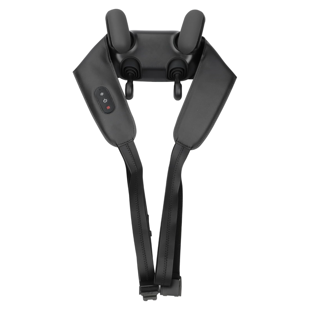 Daiwa Felicity Momizo Neck and Shoulder Massager – 4 Deep Kneading Nodes, Heat Therapy, Rechargeable, Hands-Free, One-Touch Control