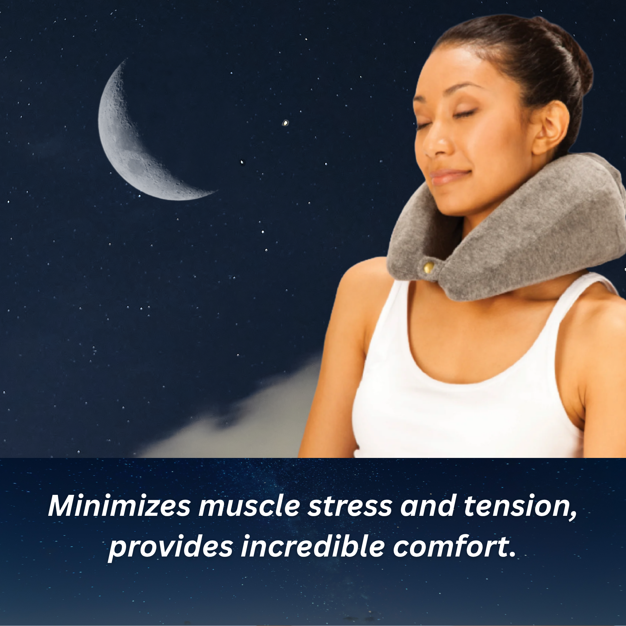 Daiwa Felicity Memory Foam Travel Pillow – Compact, Lightweight, and Contoured Comfort