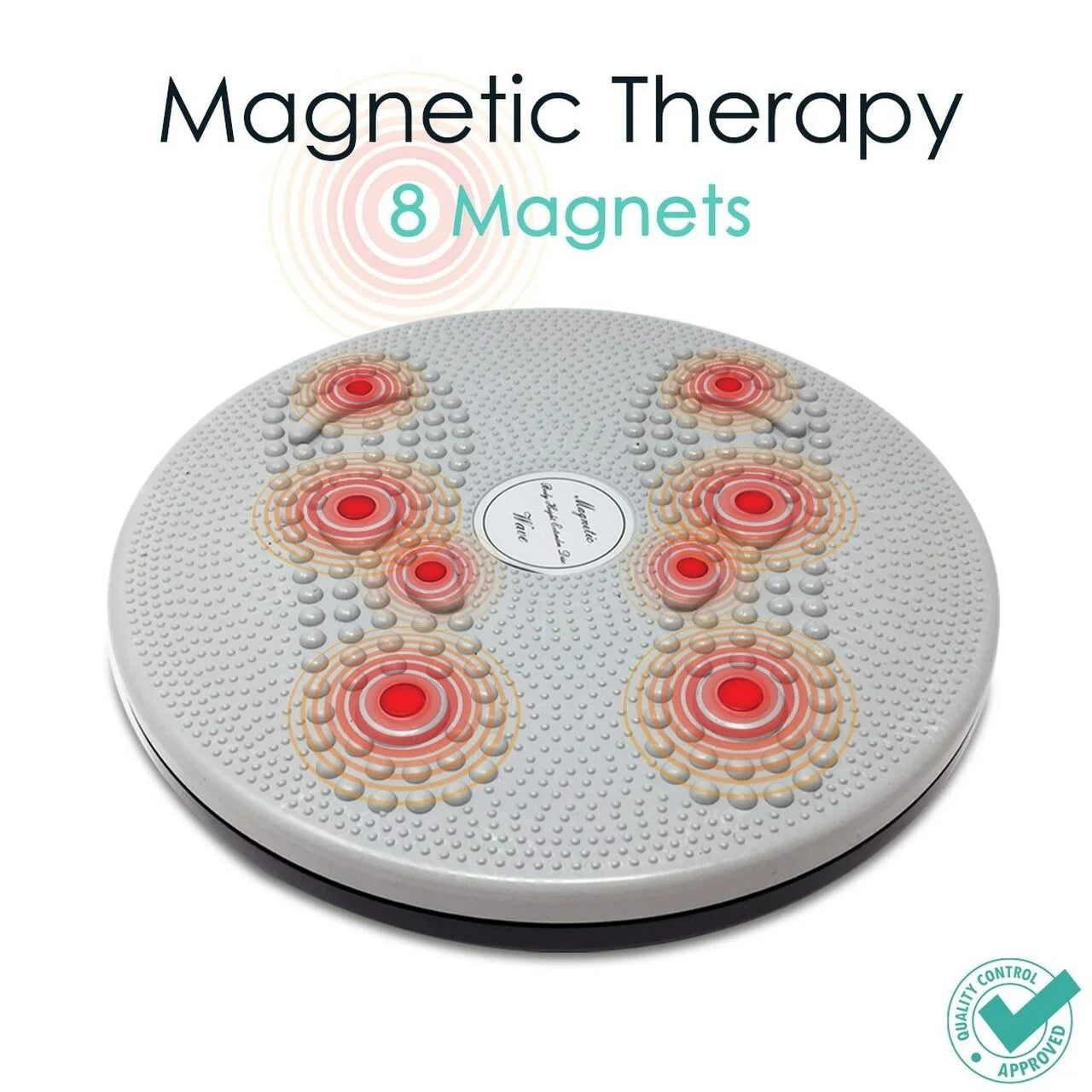 Daiwa Felicity Vitality Swing & Core Twister Bundle – Passive Exercise for Relaxation, Circulation, and Core Strength – Lymphatic Chi Machine + Magnetic Waist Twister Board
