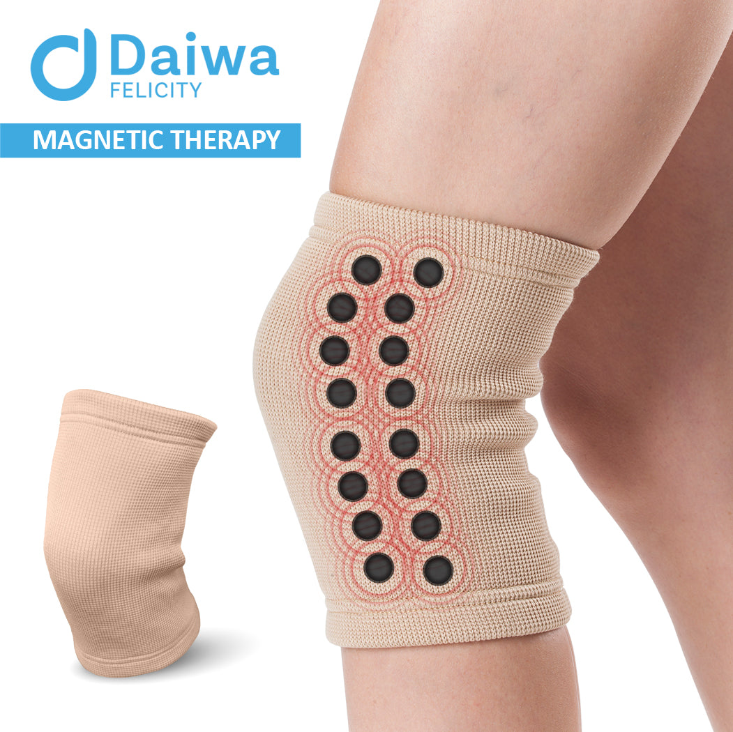 Daiwa Felicity Magnetic Knee Brace for Arthritis Joint Pain Injury Recovery - Knee Compression Sleeve