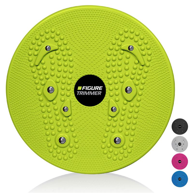Daiwa Felicity Figure Trimmer Ab Twister Board for Exercise Waist Twisting Disc with 8 Magnets
