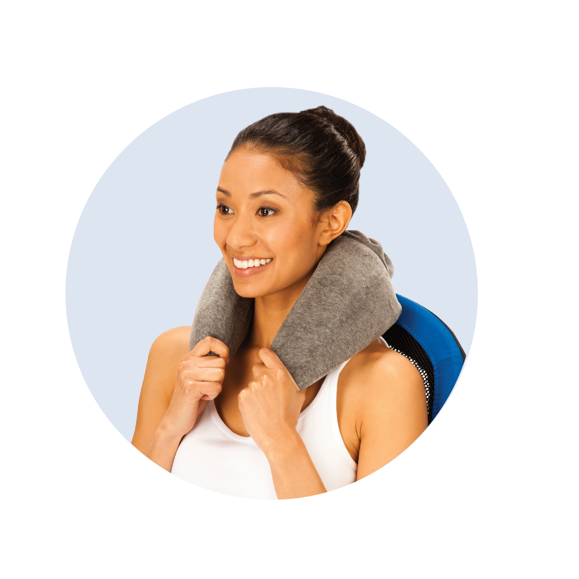 Daiwa Felicity Memory Foam Travel Pillow – Compact, Lightweight, and Contoured Comfort