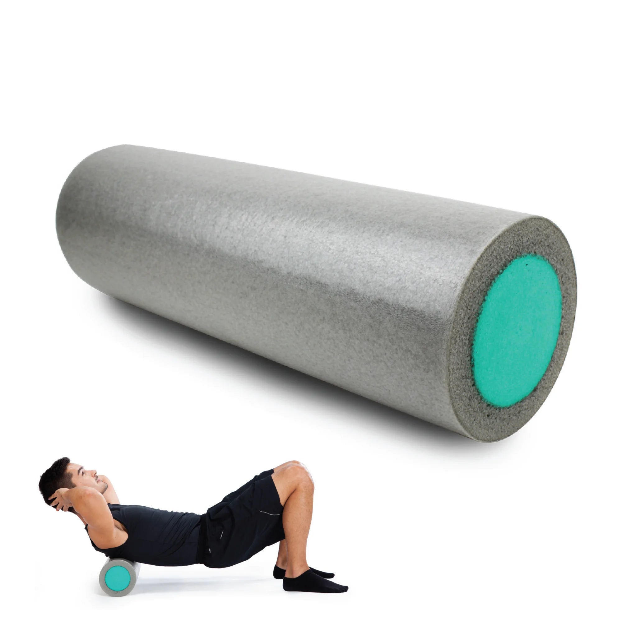 Daiwa Felicity Durable High-Density Foam Roller for Muscle Recovery, Stretching, and Core Workouts