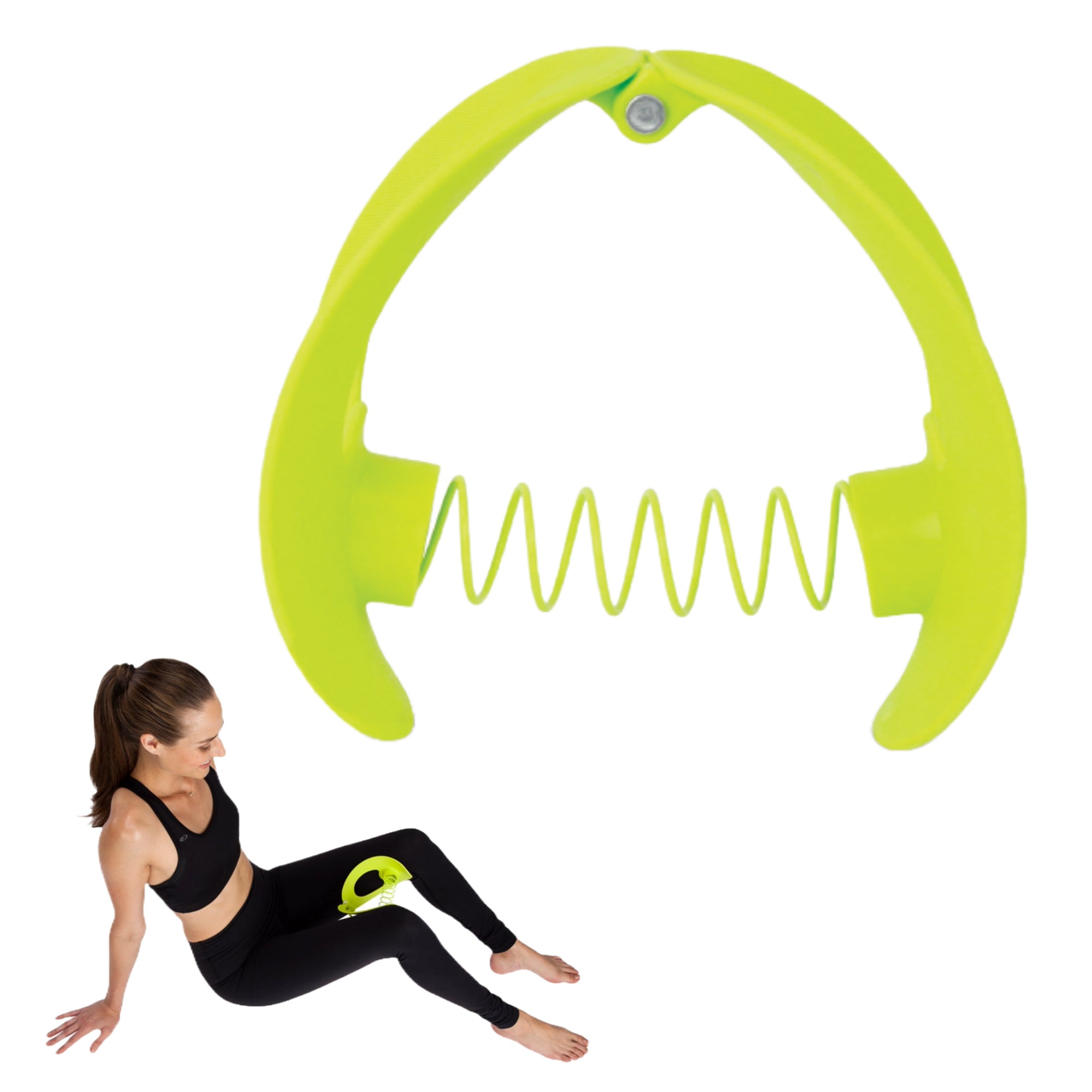 Daiwa Felicity EZE SQUEEZE 4-in-1 Spring Resistance Exercise Training Kit – Compact Chest, Arm, Leg, and Shoulder Workout Exerciser for Home & Travel & Outdoor