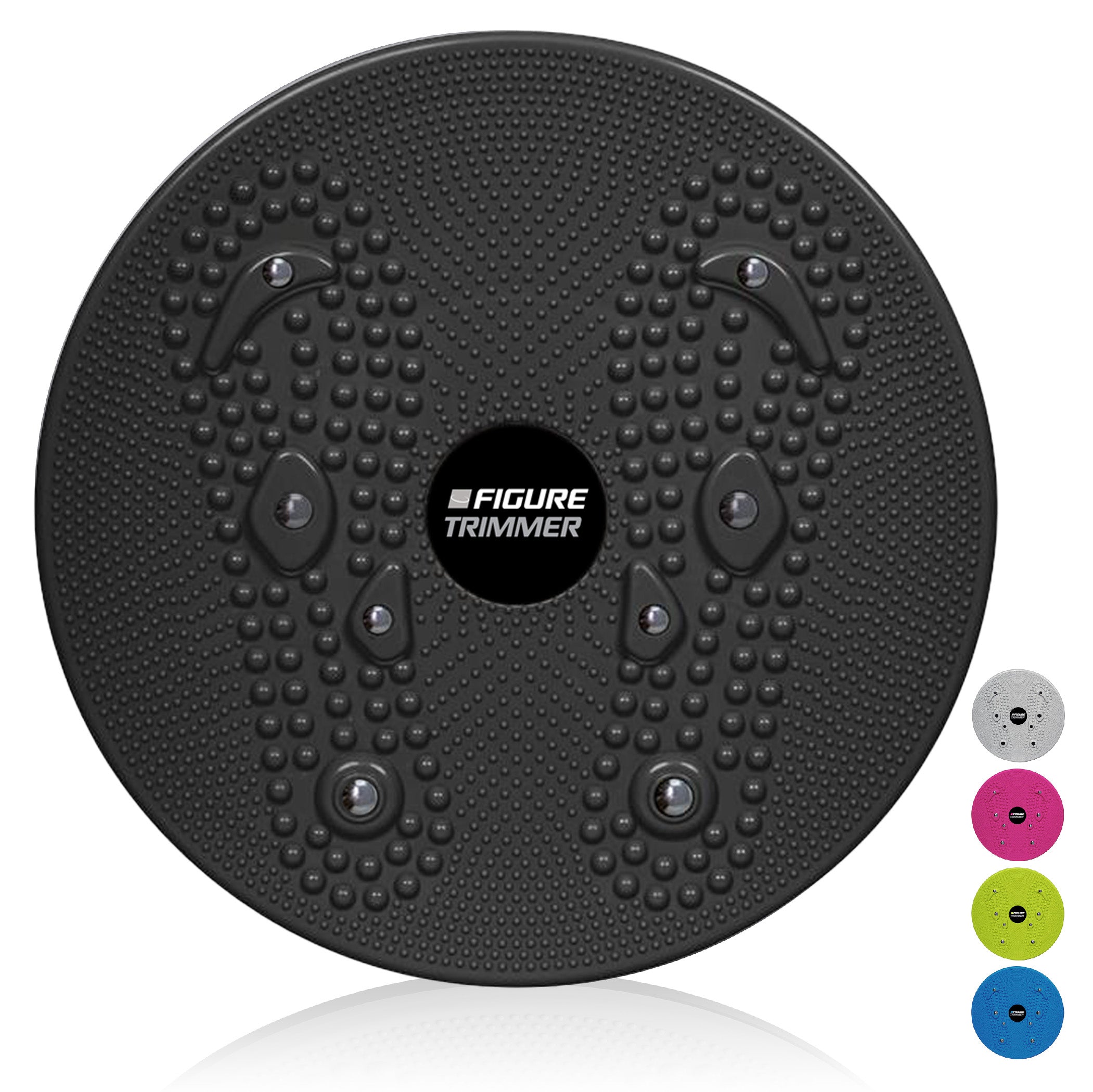 Daiwa Felicity Figure Trimmer Ab Twister Board for Exercise Waist Twisting Disc with 8 Magnets
