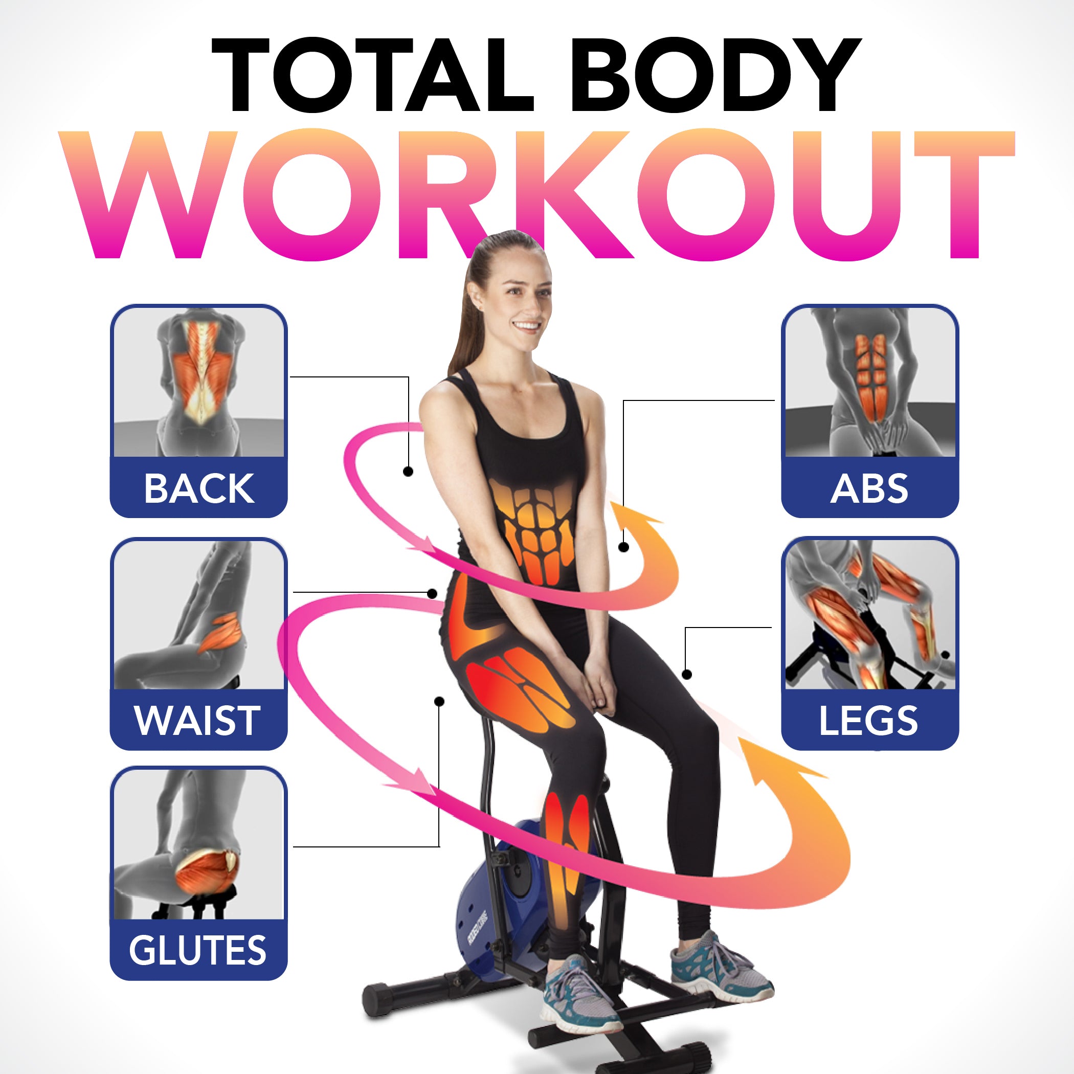 Daiwa Felicity Rodeo Core – Compact Core & Leg Workout Machine