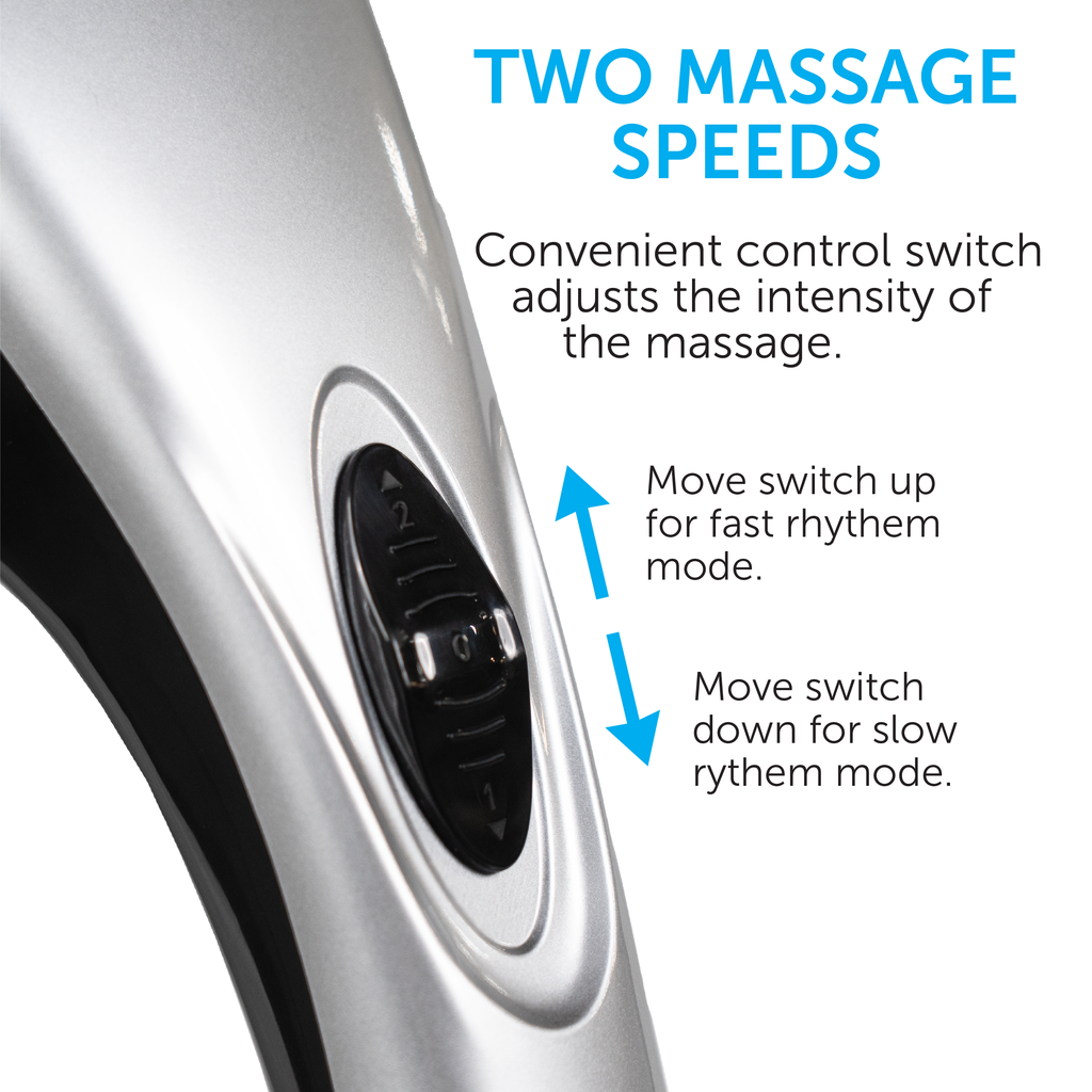 Daiwa Felicity Electric Handheld Massager Tapping Pro - Deep Tissue, Back, Neck, Shoulder, Leg, and Calf Muscle Massager - FSA HSA Eligible Massage Machine with Heat for Pain and Stress Relief