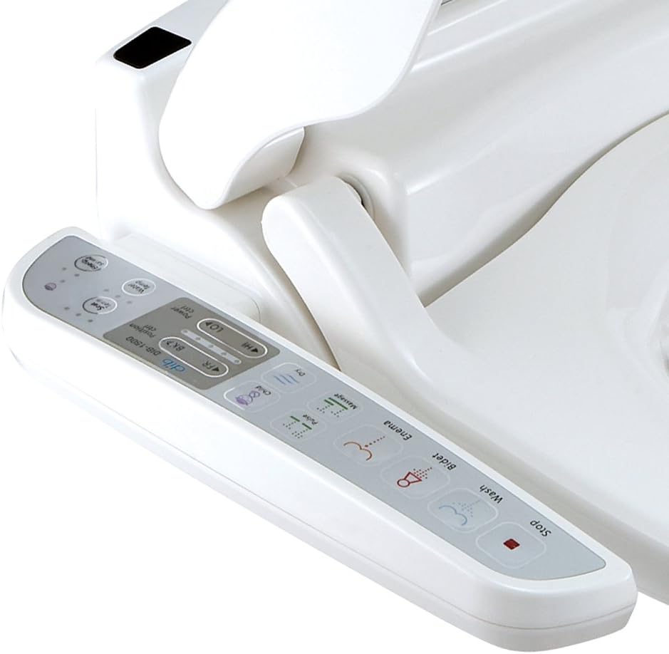 Bidet Toilet Seat Attachment W/ Heated Seat and Hygienic Nozzles Daiwa Felicity Washmate Deluxe (Elongated)