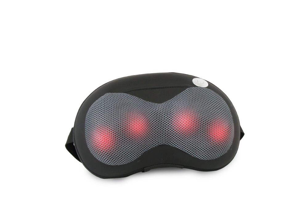 Daiwa Felicity Mini Back Massager with Heat – Deep Tissue Kneading Massage Pillow for Back, Neck, Shoulders & Legs | Portable, Lightweight & Cordless for Pain Relief at Home, Office & Ca