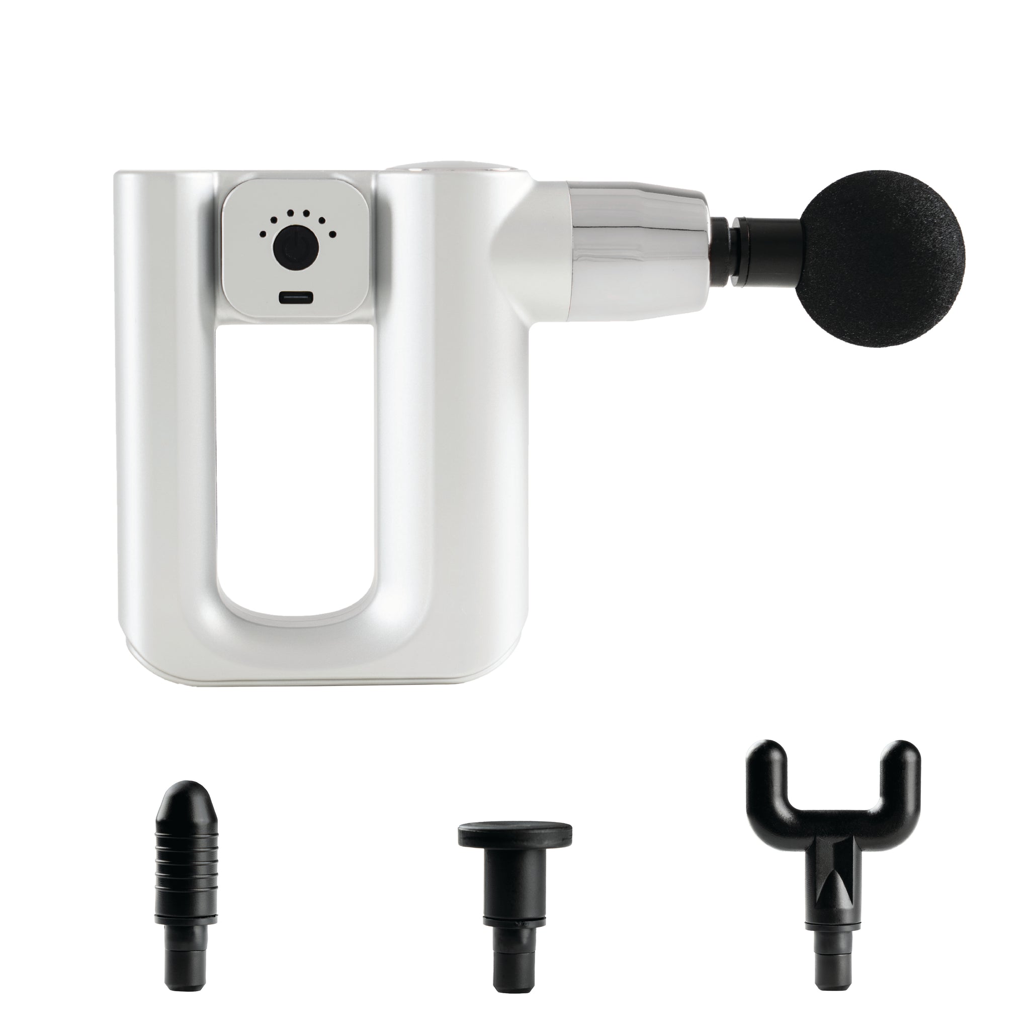 Daiwa Felicity Robo Touch Deep Tissue Massage Gun – Portable Percussion Therapy for Back, Shoulders, Legs – Powerful Brushless Motor, Multi‑Head Attachments, Quiet Operation, Long‑Lasting Battery
