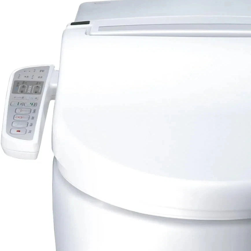 Daiwa Felicity Bidet Toilet Seat Attachment W/ Heated Seat and Hygienic Nozzles Daiwa Felicity Washmate Deluxe (Elongated)