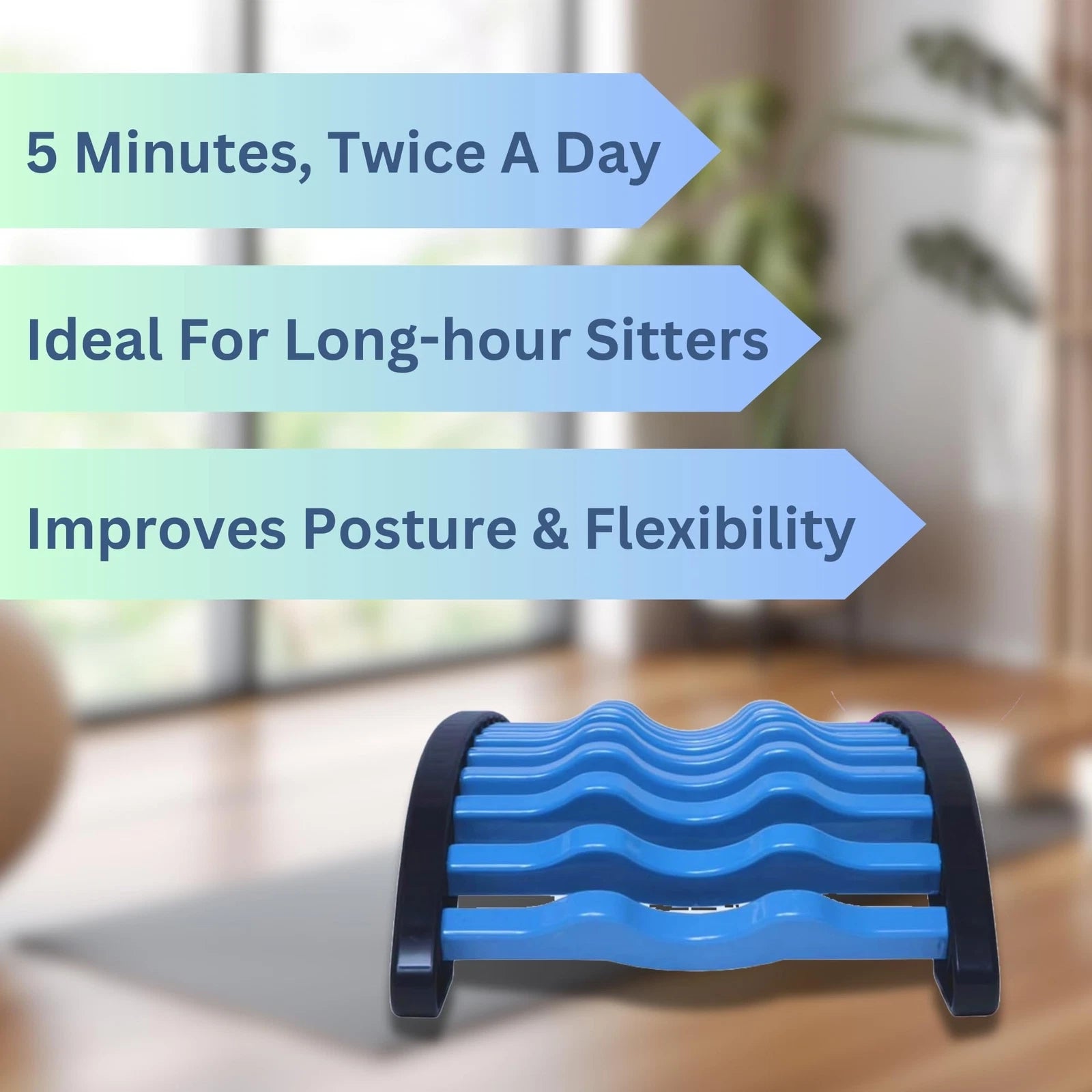 Daiwa Felicity Orthopedic Back Stretching Support Stretch Mate for Back and Sciatica Pain - FSA/HSA Eligible