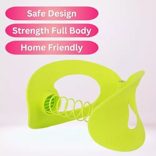 Daiwa Felicity EZE SQUEEZE 4-in-1 Spring Resistance Exercise Training Kit – Compact Chest, Arm, Leg, and Shoulder Workout Exerciser for Home & Travel & Outdoor