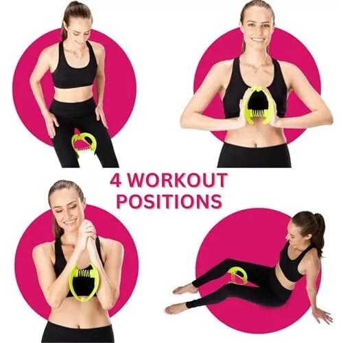 Daiwa Felicity EZE SQUEEZE 4-in-1 Spring Resistance Exercise Training Kit – Compact Chest, Arm, Leg, and Shoulder Workout Exerciser for Home & Travel & Outdoor