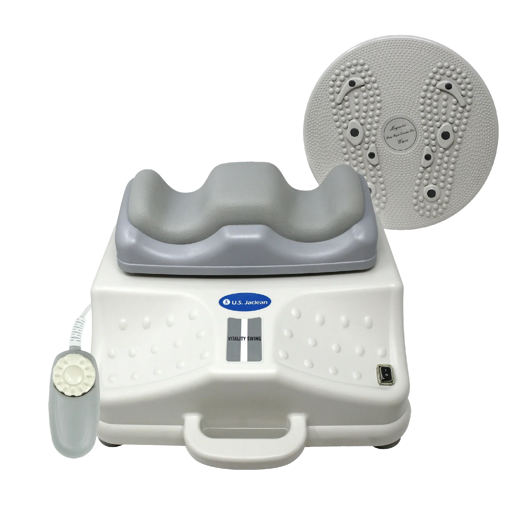 Daiwa Felicity Vitality Swing & Core Twister Bundle – Passive Exercise for Relaxation, Circulation, and Core Strength – Lymphatic Chi Machine + Magnetic Waist Twister Board