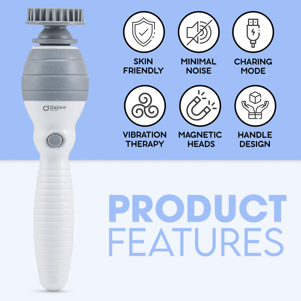 Daiwa Felicity 5 in 1 Magnetic Scalp & Body Massager