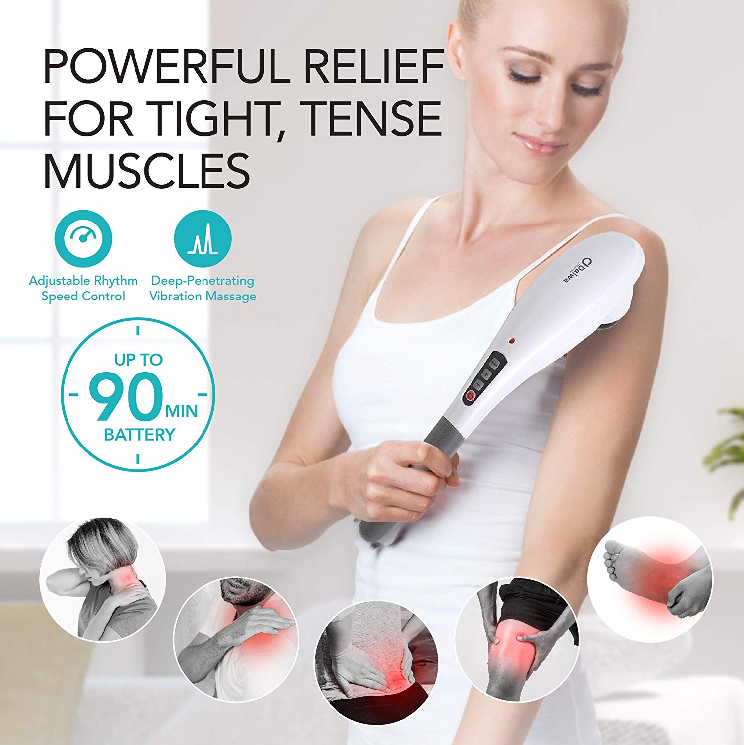 US Jaclean Tapping Pro Handheld Massager