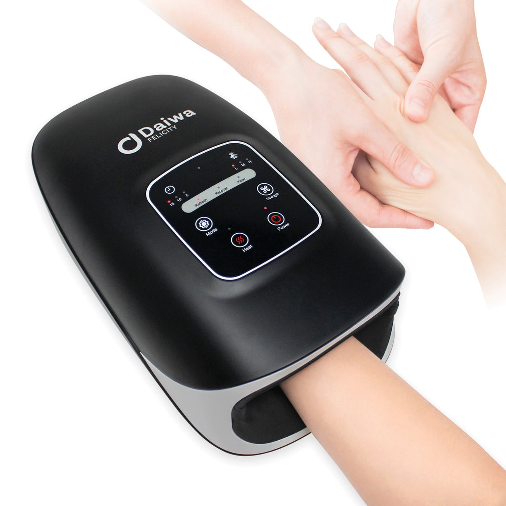 [Refurbished] Daiwa Felicity Acu Palm Hand Massager Rechargeable Cordless Carpal Tunnel Massager