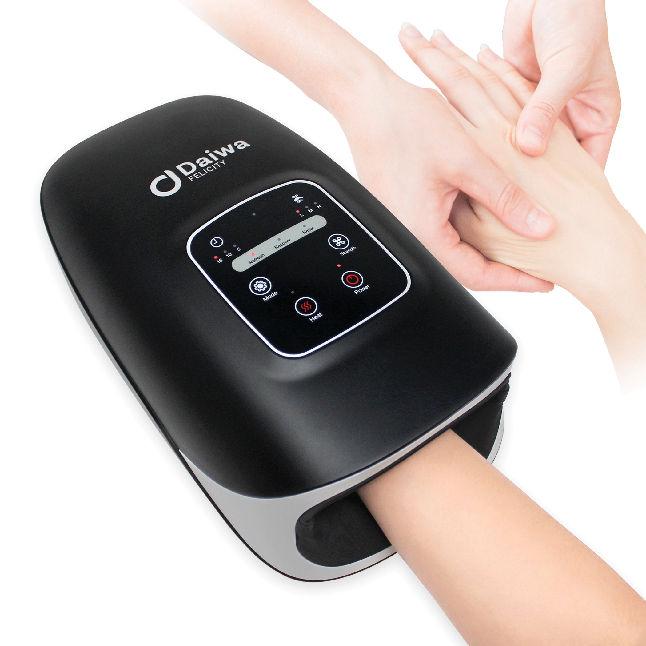 [Refurbished] Daiwa Felicity Acu Palm Hand Massager Rechargeable Cordless Carpal Tunnel Massager