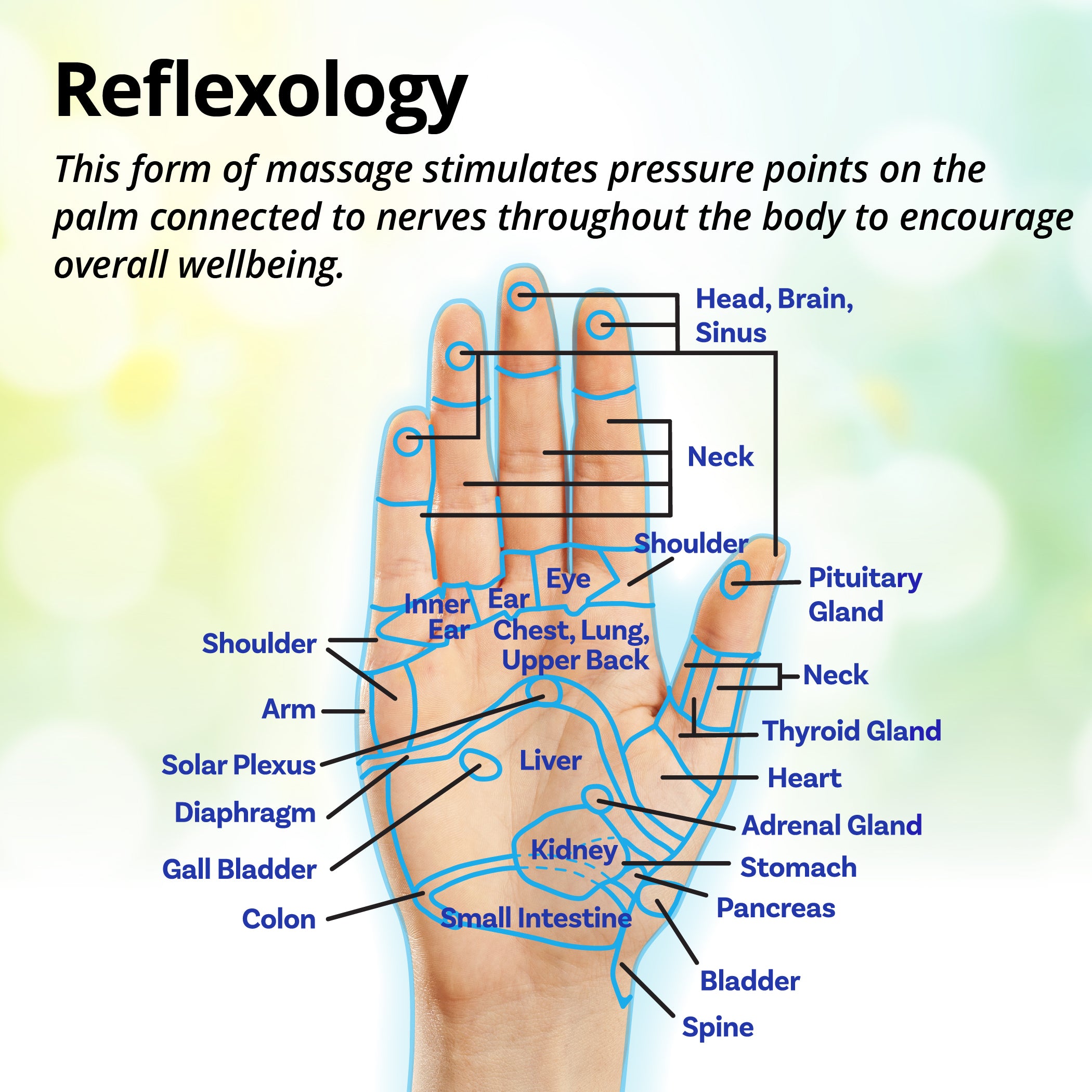 Daiwa Felicity Acu Palm Hand Massager Rechargeable Cordless FSA/HSA Eligible