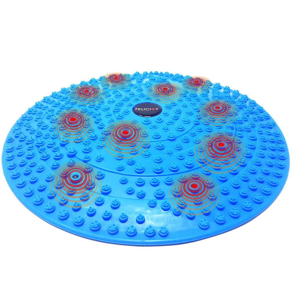 Daiwa Felicity Acupressure Disc Reflexology Mat with Magnetic Therapy