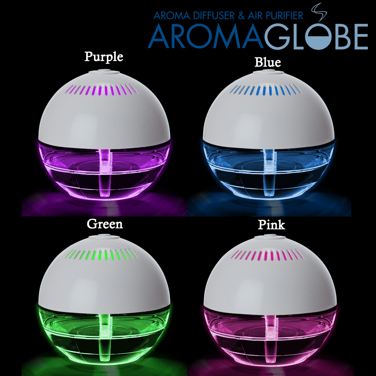 Aroma Globe Air Washer & Room Revitalizer - White Noise Machine USJ-802
