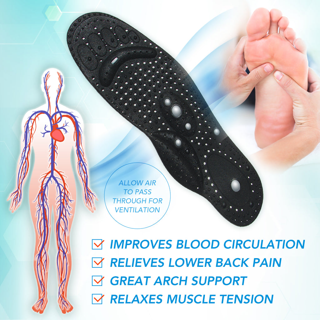 Daiwa Felicity Acupressure Shiatsu Massaging Magnetic Insoles