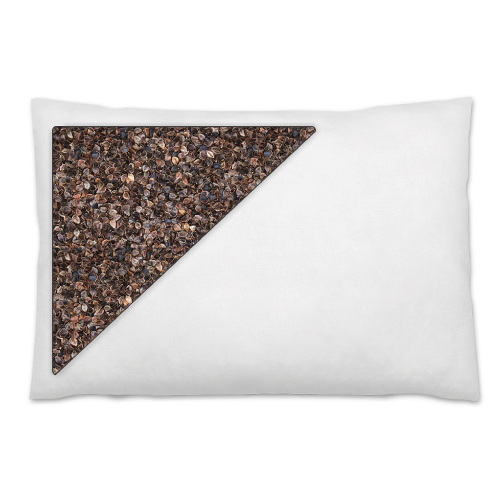 Daiwa Felicity 100% Natural Premium Buckwheat Sobakawa Pillow with Pillow Protective Cover