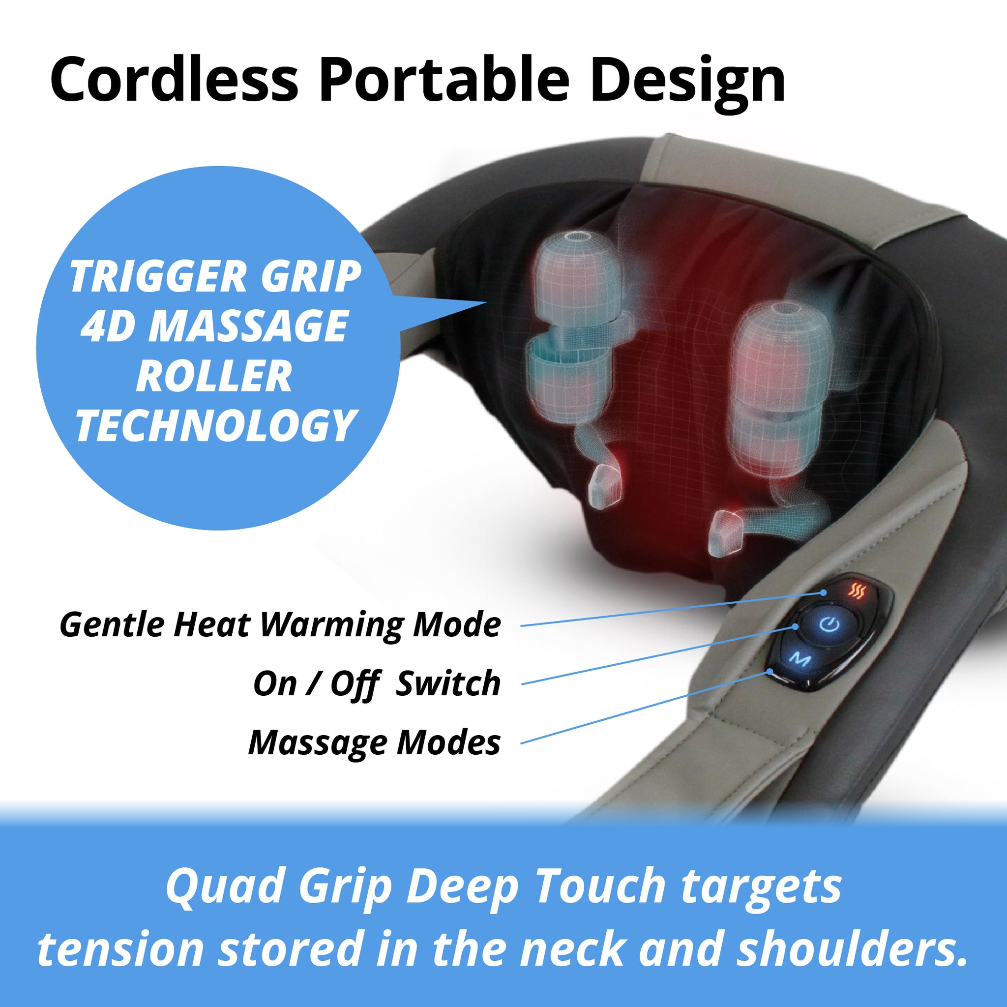 Grip and Grab Neck Rub Massager