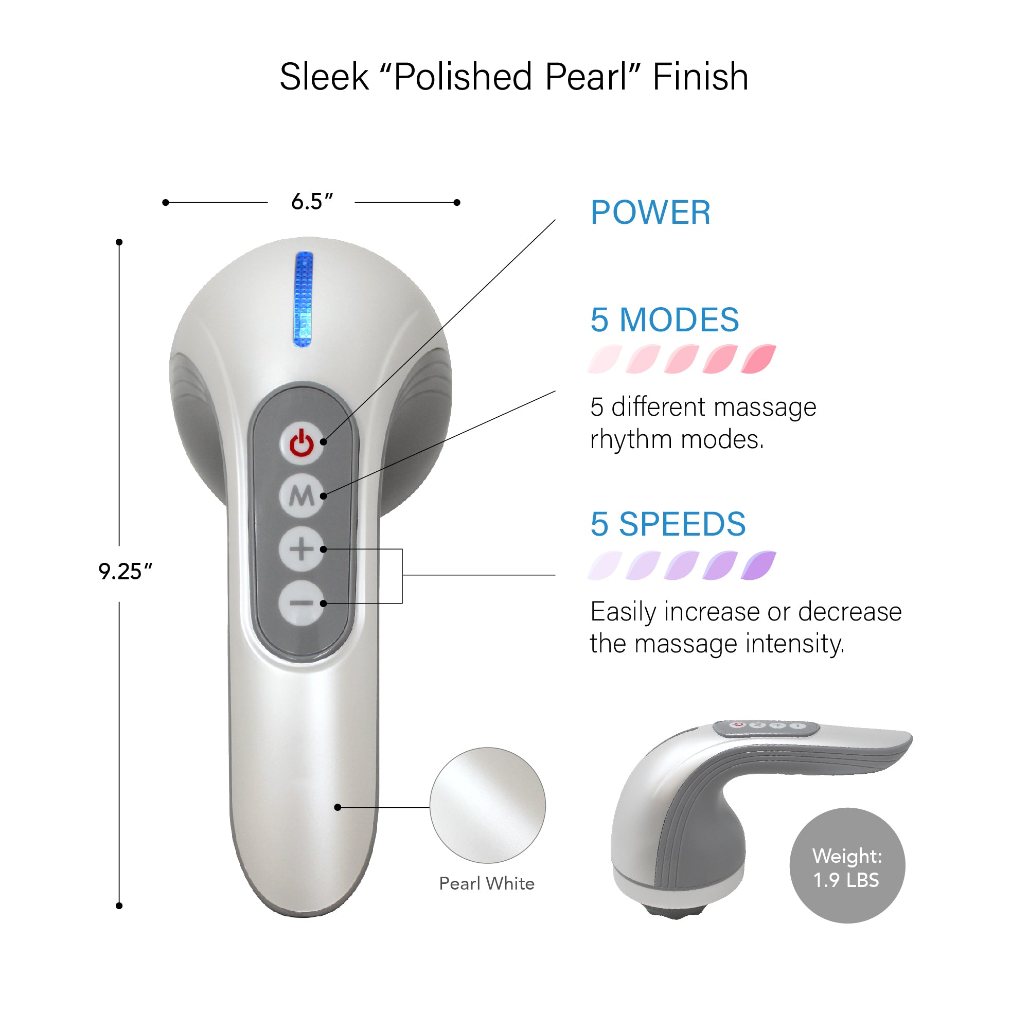Daiwa Felicity Multipurpose Body Massager with 4 attachments