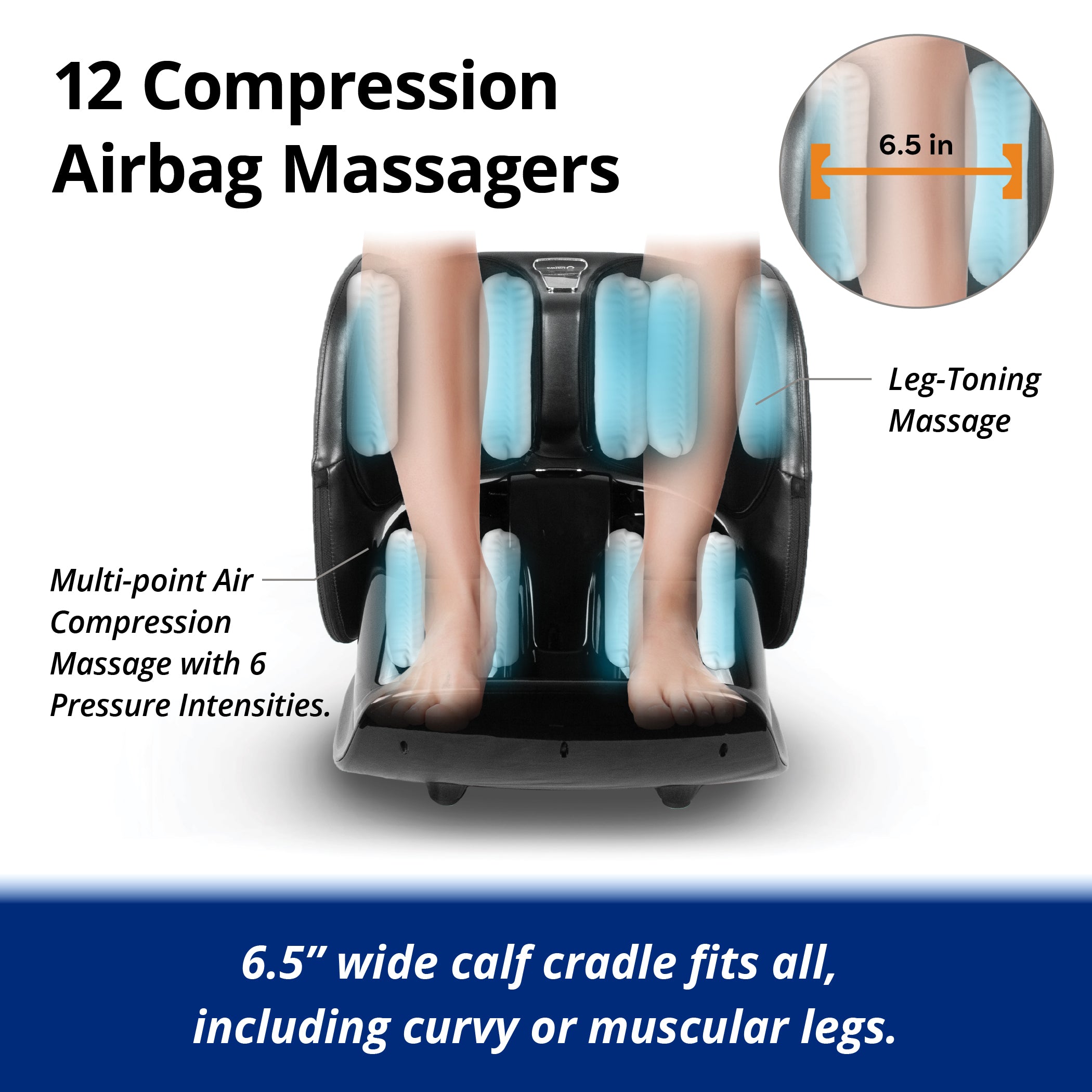 Daiwa Felicity Ninja Leg Massager 2 Foldable Massager with Heat Daiwa Felicity Ninja Leg Massager 2 Foldable Massager with Heat