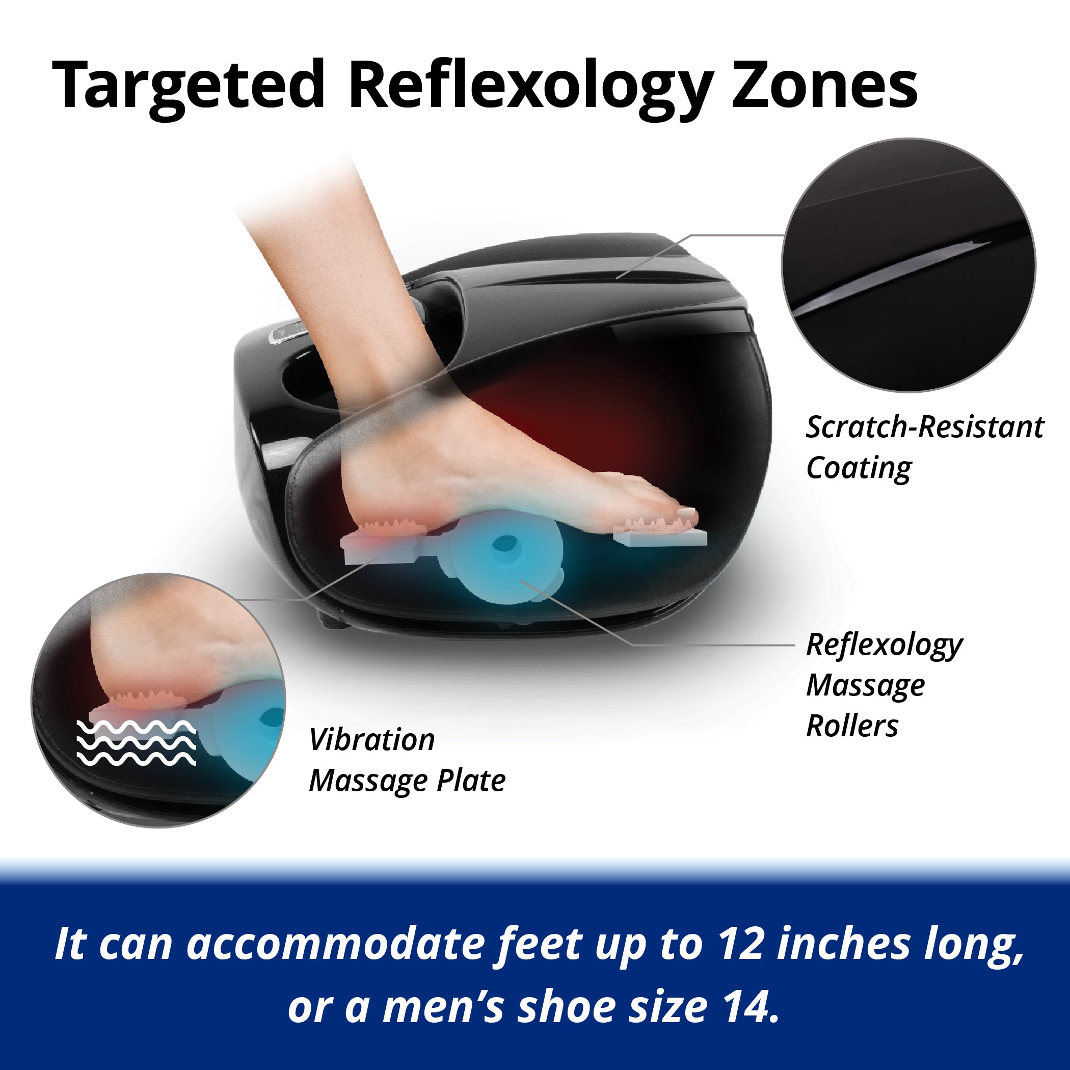 Daiwa Felicity Ninja Leg Massager 2 Foldable Massager with Heat