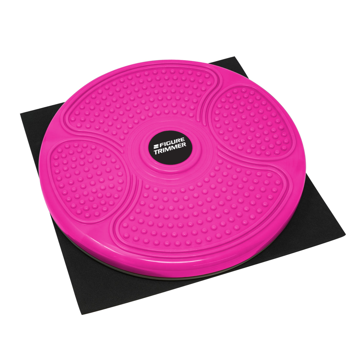 Hoypeyfiy Twist Waist Disc - Disque De Rotation Taille Avec Bandes De Résistance, Massage Pieds Et Exercices Aérobic à Domicile