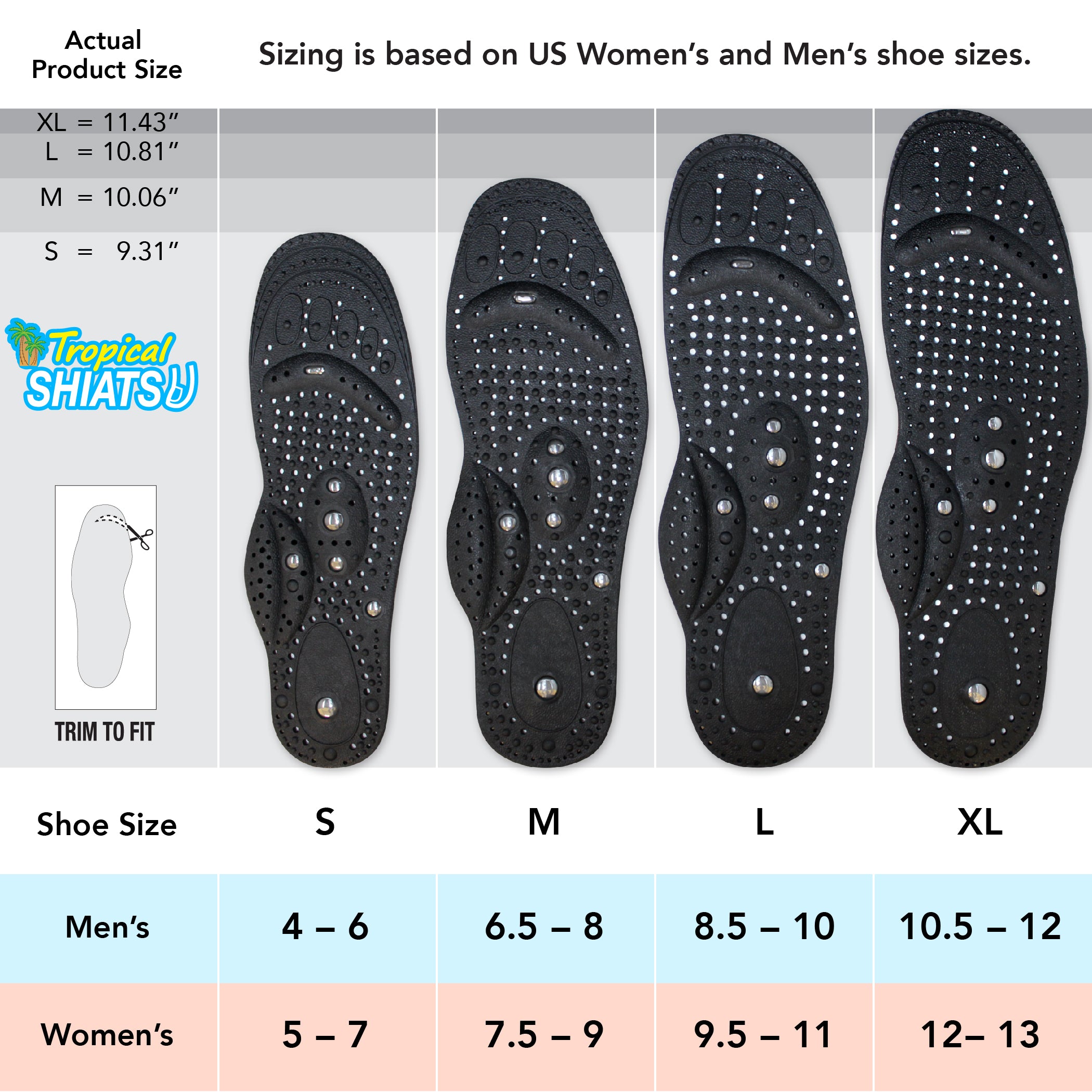 Daiwa Felicity Acupressure Shiatsu Massaging Magnetic Insoles