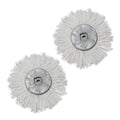 Daiwa Felicity Tornado Spin Mop USJ-844 Replacement Round Mop Head 2 pcs