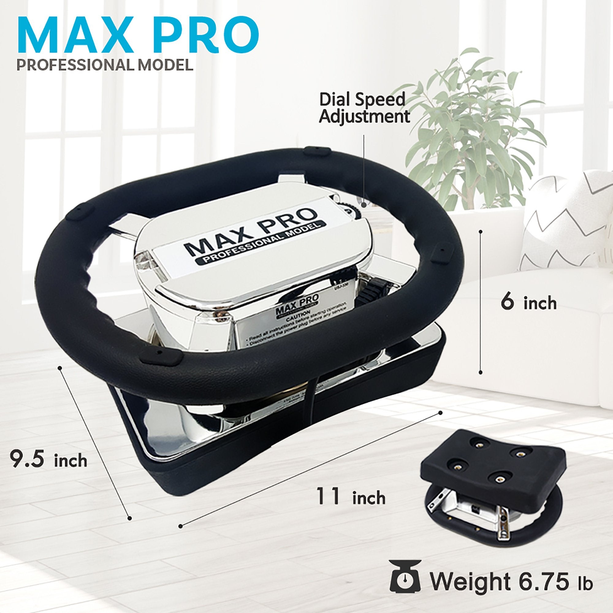 [Refurbished] Daiwa Felicity Max Pro Chiropractic Massager Professional Heavy Duty Rub Variable Speed Massager