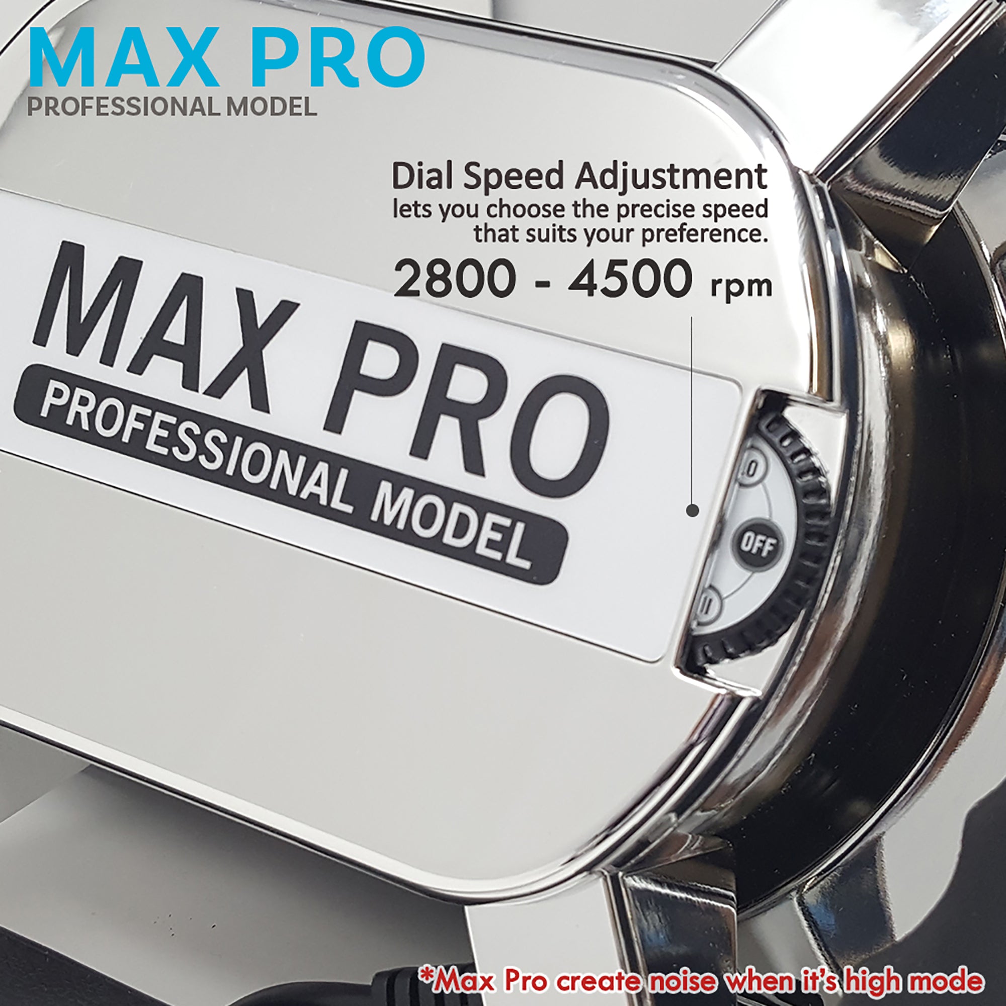 Max Pro Chiropractic Massager Professional Heavy Duty Rub Variable Speed Massager